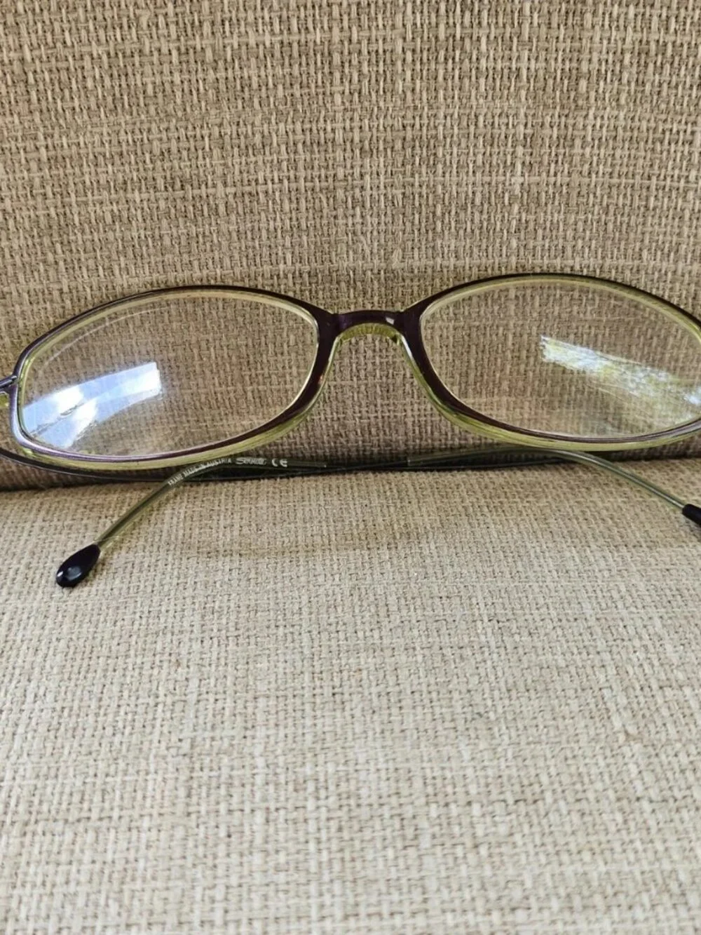 Silhouette Eyeglasses Frame Green/Purple Tone SPX M2787 Glasses Made in Austria
